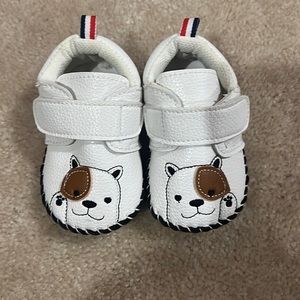 Toddler puppy moccasins